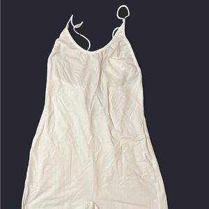 Elegant White Women's Romper